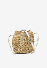 Roger Vivier Très Vivier Crochet Bucket Bag RBWANME2100TQZ/P_ROGVI-1465