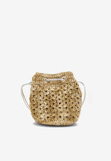 Roger Vivier Très Vivier Crochet Bucket Bag RBWANME2100TQZ/P_ROGVI-1465