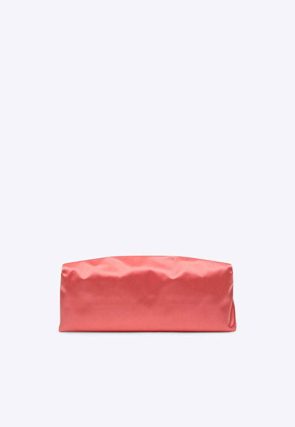 Roger Vivier Efflorescence Satin Clutch Salmon RBWANVC0200RS0/Q_ROGVI-M601