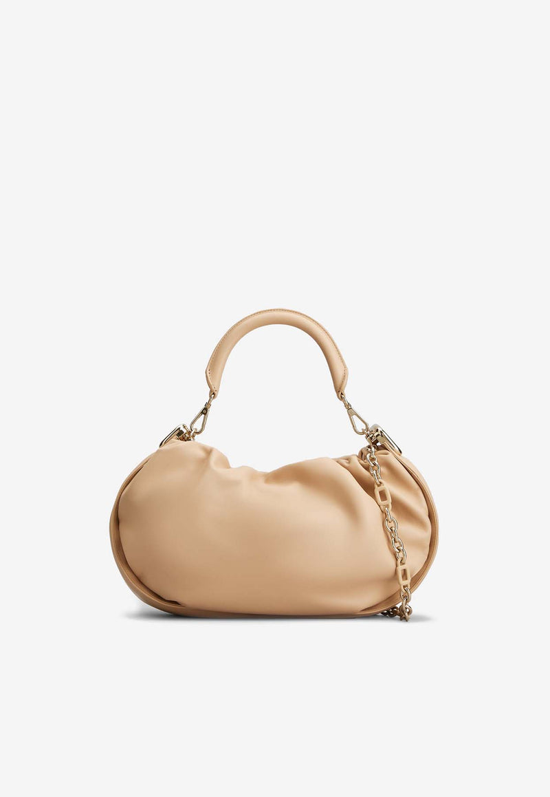 Roger Vivier Leather Hobo Top Handle Bag RBWAOGS0300YDR/Q_ROGVI-C209