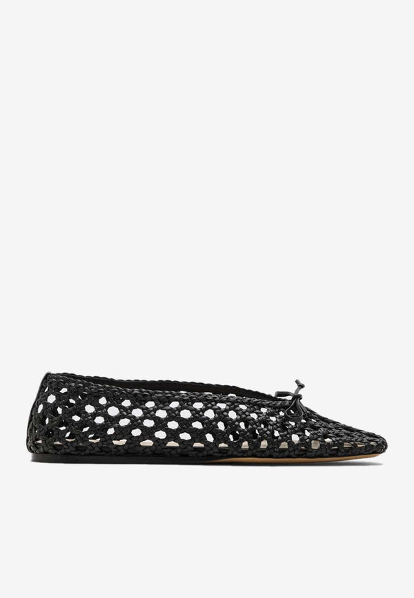 Le Monde Béryl Regency Woven Ballet Flats Black REGWOV/O_LEMOB-BLA