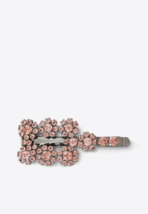 Roger Vivier Efflorescence Buckle Hair Clip Pink REWAC050101AGK/Q_ROGVI-9997