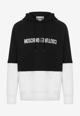 Moschino Logo Hooded Sweatshirt RJ170970283555 3555 Monochrome