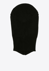 Rick Owens Porterville Skull Cashmere Balaclava Black RR02D6490WSBR/P_RICKO-09