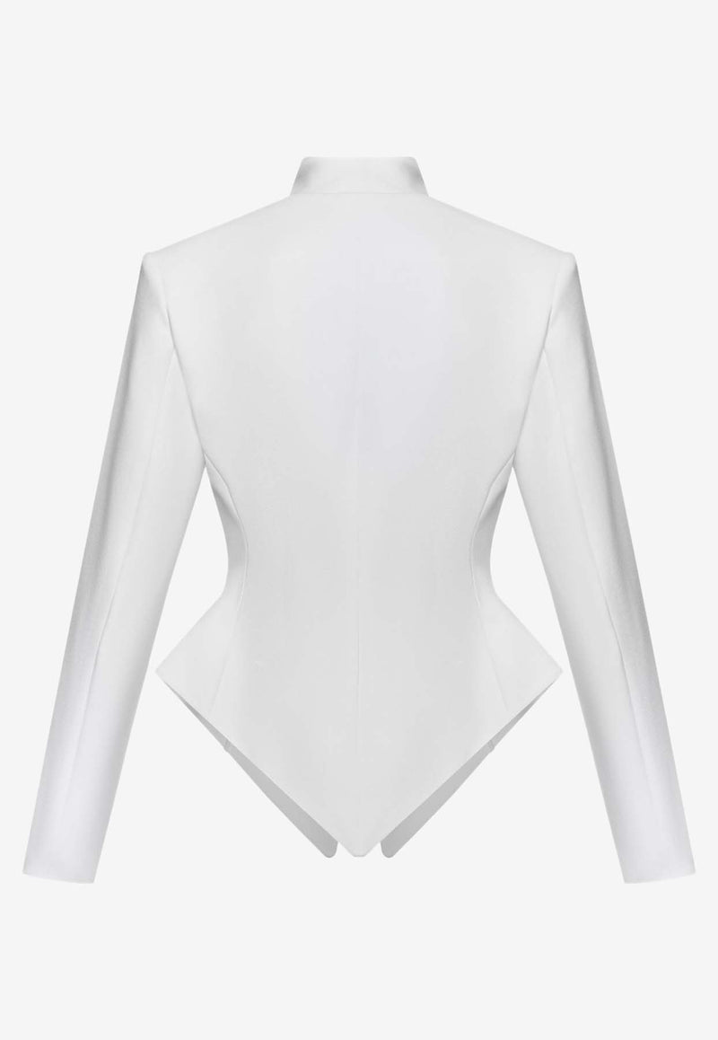 Dalood Ina Cut-Out Blazer White RS2509WHITE