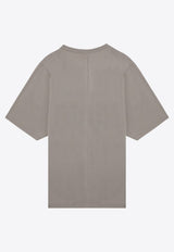 Rick Owens Oversized Crewneck T-shirt Beige RU02D6274JA/P_RICKO-08