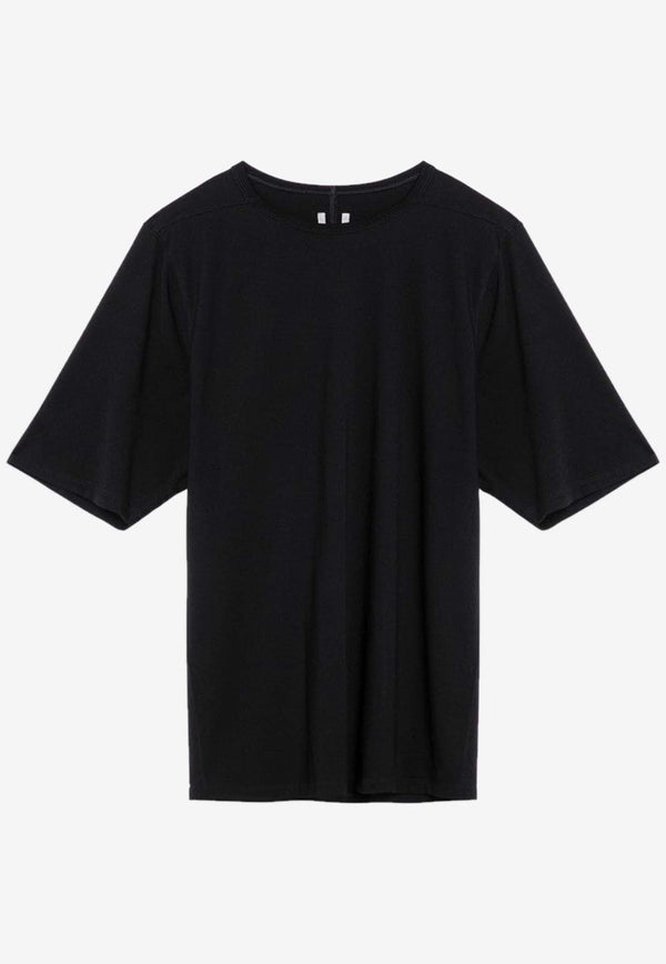 Rick Owens Oversized Crewneck T-shirt Black RU02D6274JA/P_RICKO-09