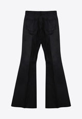 Rick Owens Bolan Boot-Cut Jeans  Black RU02D6335SMT/P_RICKO-09