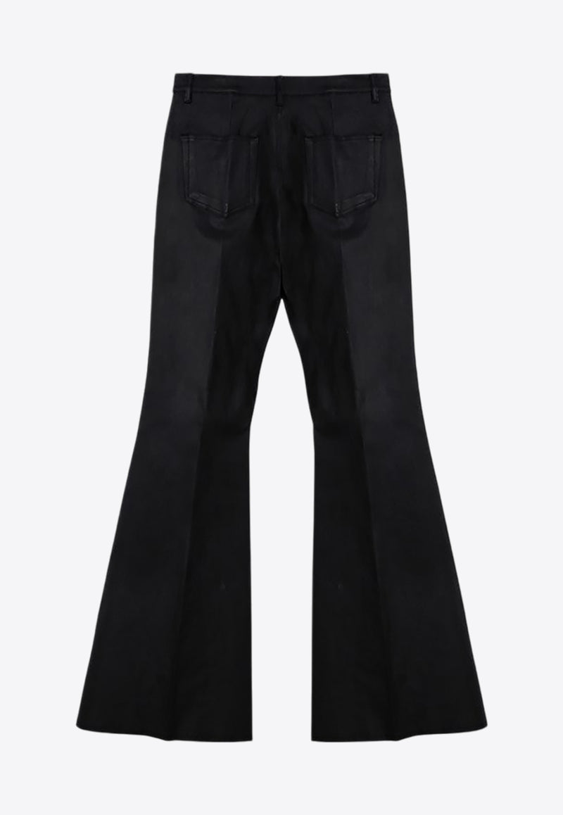 Rick Owens Bolan Boot-Cut Jeans  Black RU02D6335SMT/P_RICKO-09