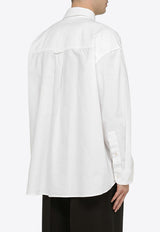 Studio Nicholson Ruskin Classic Long-Sleeved Shirt White RUSKIN1152/O_STUNI-WHT