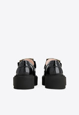 Roger Vivier Viv
 Rangers Crystal Embellished Leather Loafers Black RVW74025880MRK/Q_ROGVI-B999