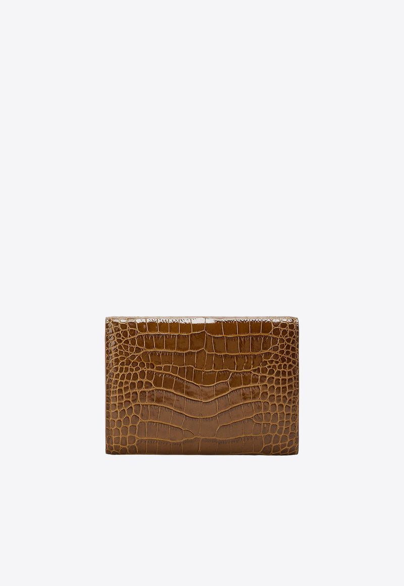 Tom Ford Mini Whitney Croc-Embossed Shoulder Bag S0457-LCL395X 1E015