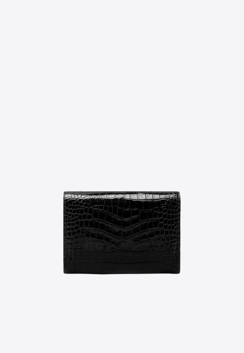 Tom Ford Mini Whitney Croc-Embossed Shoulder Bag S0457-LCL395X 1N001