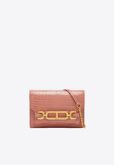 Tom Ford Mini Whitney Croc-Embossed Shoulder Bag S0457-LCL395X 1P043