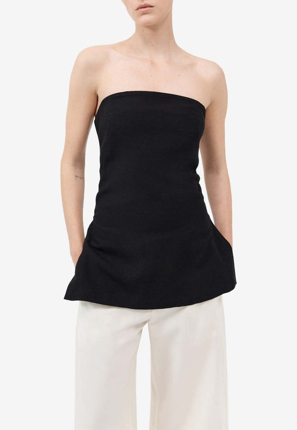 St. Agni Column Strapless Tunic S24-230BLKBLACK