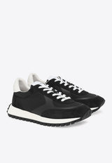 Gianvito Rossi Gravel Low-Top Sneakers S25460 W1OFC SCYNEOF SUEDE CALF NAYCER LAMB BLACK