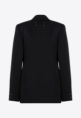 Maison Margiela Double-Breasted Wool Blazer Black S50BN0527M35032/P_MARGI-900