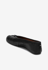 Maison Margiela Tabi Leather Ballet Flats Black S58WZ0127P6378/Q_MARGI-T8013