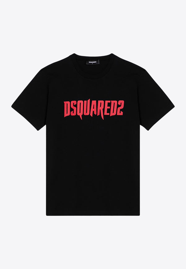 Dsquared2 Logo-Printed Crewneck T-shirt S74GD1313D20014/P_DSQUA-900