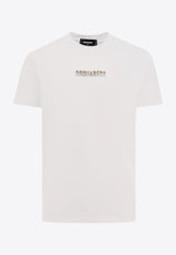 Dsquared2 Embossed Logo Crewneck T-shirt White S74GD1415D20020_100