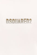 Dsquared2 Embossed Logo Crewneck T-shirt White S74GD1415D20020_100