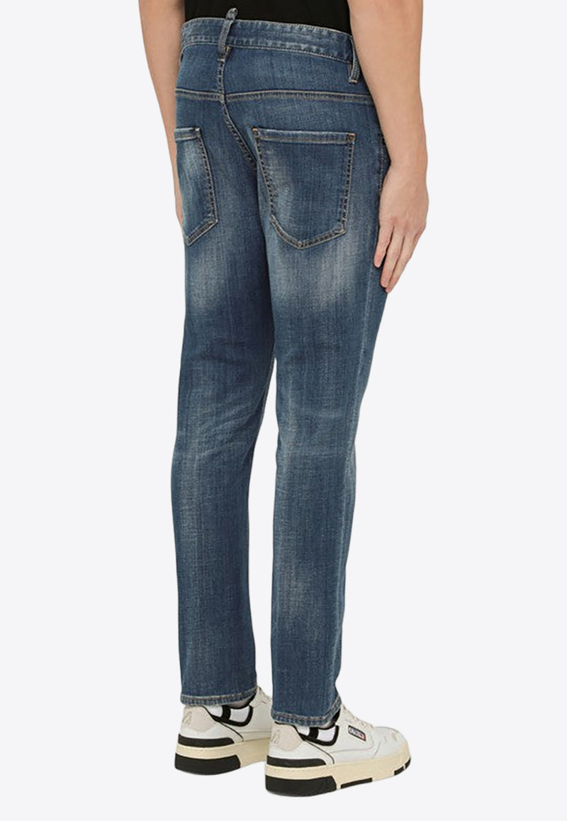 Dsquared2 Slim-Leg Jeans S74LB1471S30342/O_DSQUA-470 Blue