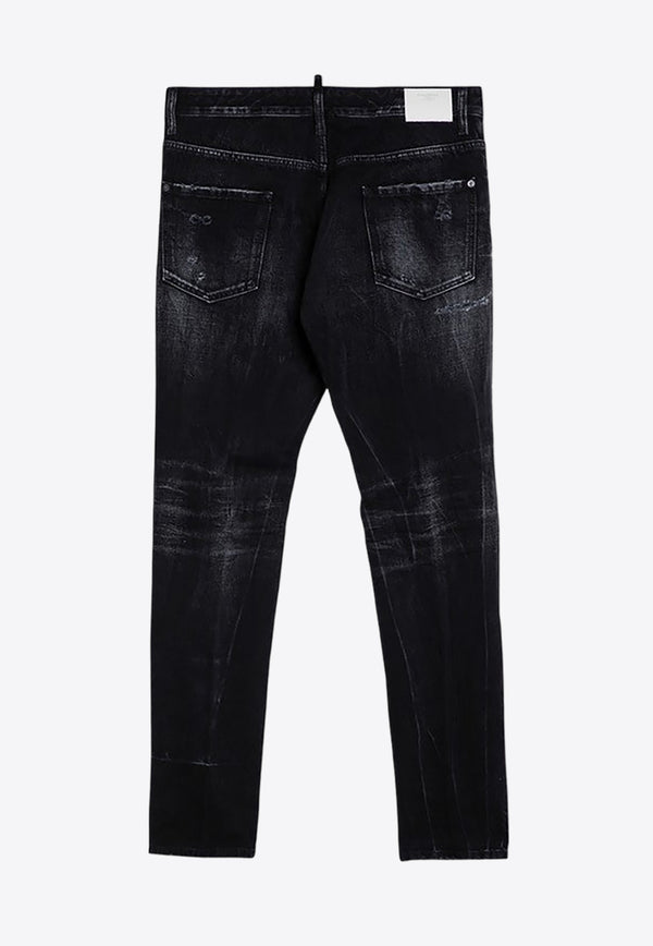 Dsquared2 Distressed Washed-Out Slim Jeans S74LB1562D30009/P_DSQUA-900