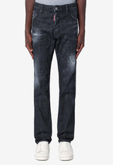 Dsquared2 Cool Guy Distressed Slim Jeans Black S74LB1578S30357/Q_DSQUA-900