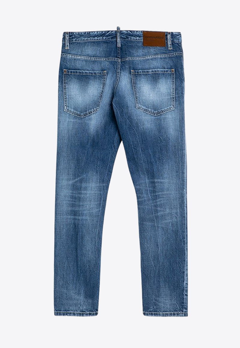 Dsquared2 Washed-Out Slim Jeans S74LB1612S30309/P_DSQUA-470