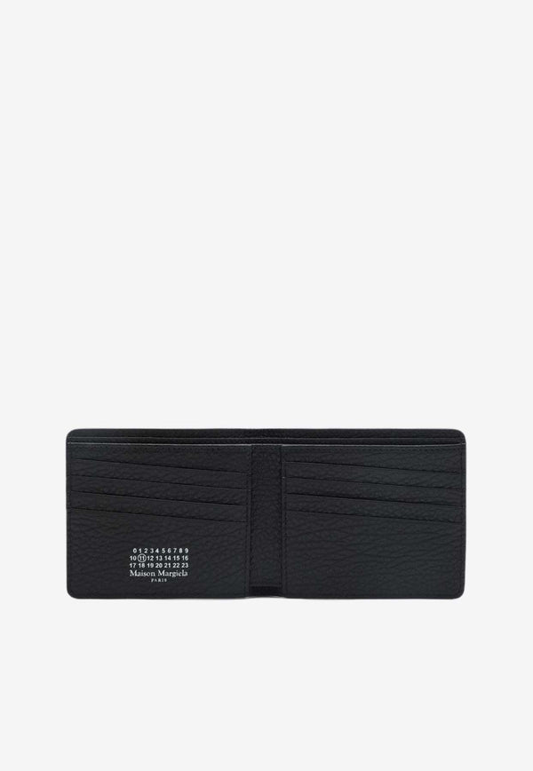 Maison Margiela Grained Leather Bi-Fold Wallet Black SA1UI0016P4455/Q_MARGI-T8013