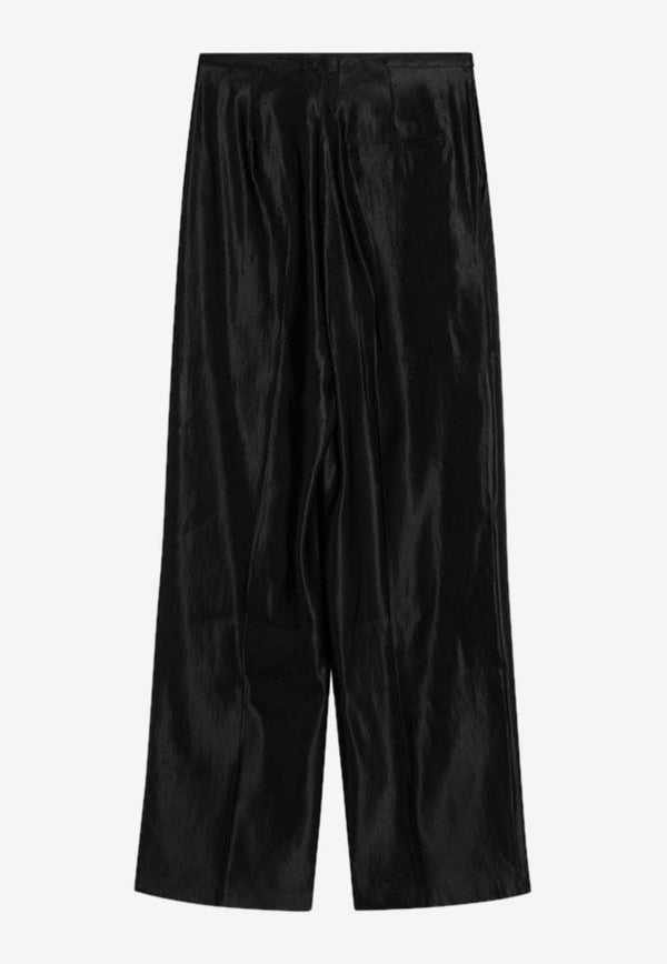 Loulou Studio Elasticated Wide-Leg Pants Black SALLYLI/Q_LOULO-BLK