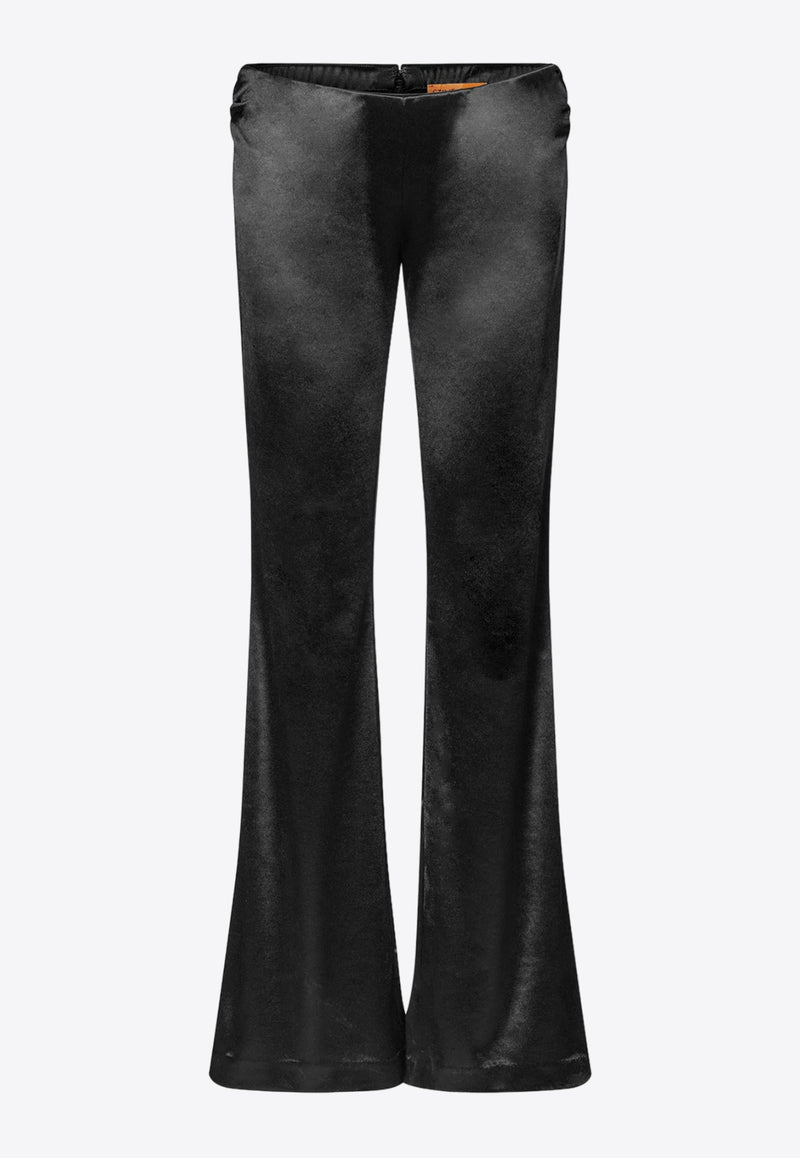 Stine Goya Loren Stretchy Straight-Leg Pants SG5428BLACK