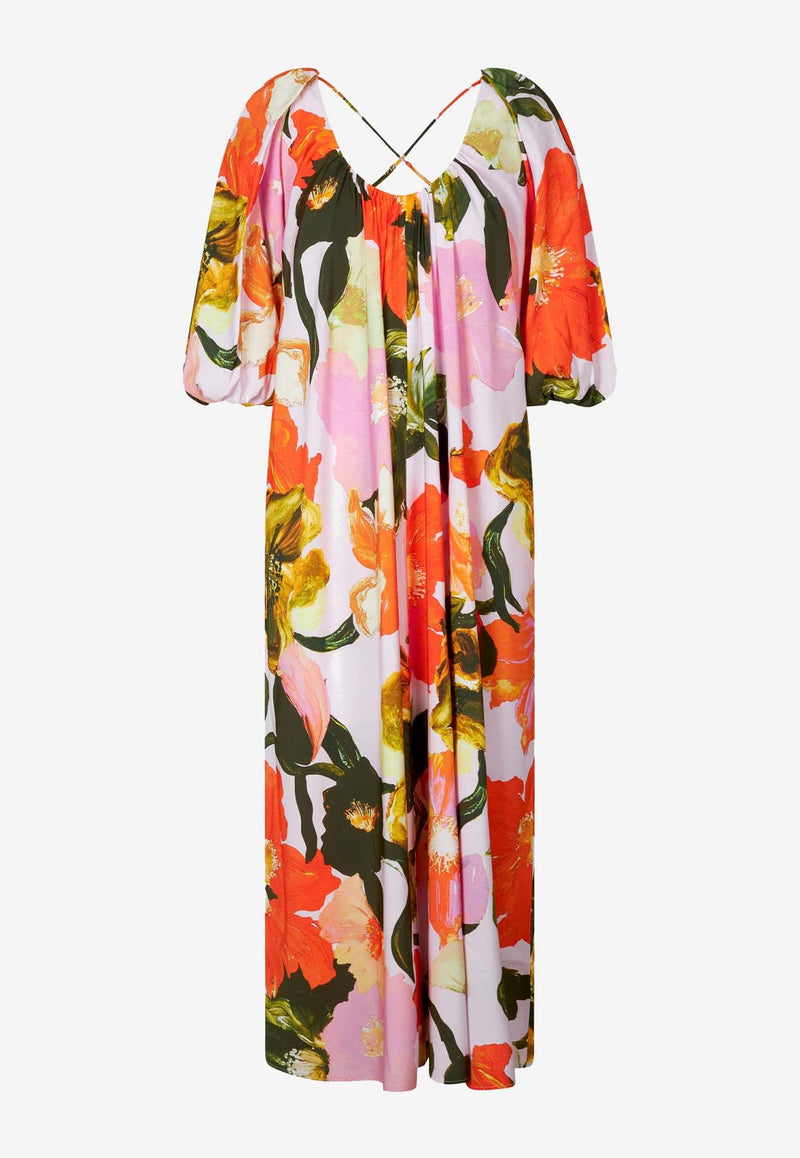 Stine Goya Teresa Floral Print Maxi Dress SG5831FLORAL