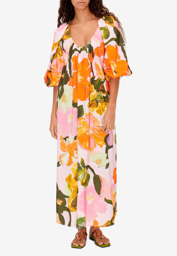 Stine Goya Teresa Floral Print Maxi Dress SG5831FLORAL