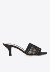 Arteana Roma 50 Woven Mules SIGROMBLA50BLACK