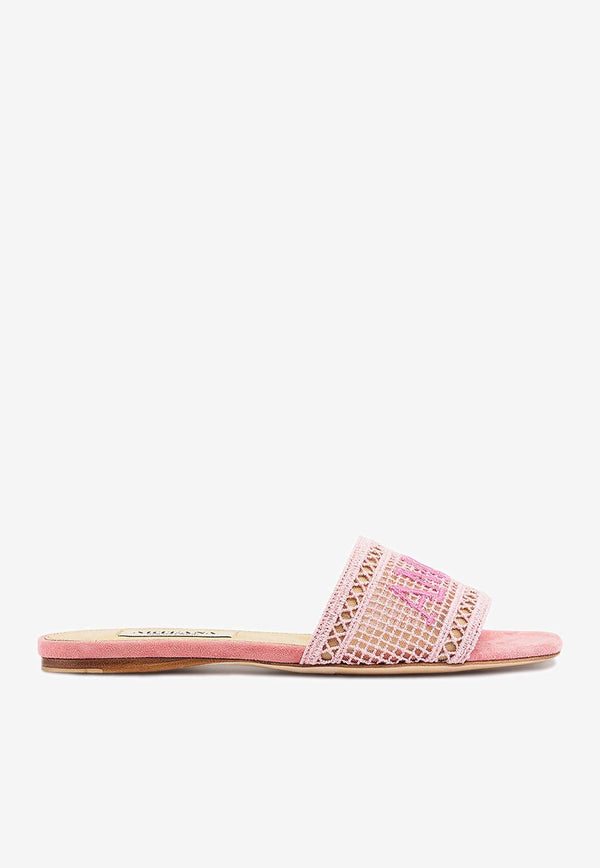 Arteana Roma Lace Flats SIGROMBLUFLBLUSH