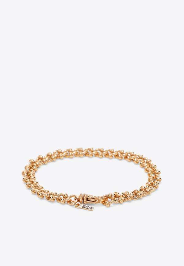 Emanuele Bicocchi Knotted Chain Bracelet SKNB1GMET/N_EMANU-GO Gold