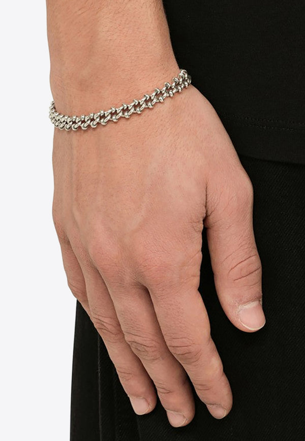 Emanuele Bicocchi Entwined Chain Bracelet Silver SKNB1MET/N_EMANU-SI