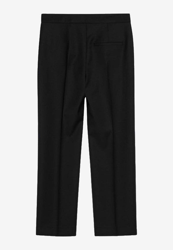 Loulou Studio Straight-Leg Tailored Pants Black SOFEWO/Q_LOULO-BLK