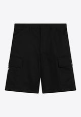 Prada Triangle Logo Bermuda Shorts Black SPH472OOO11BZ/Q_PRADA-F0002