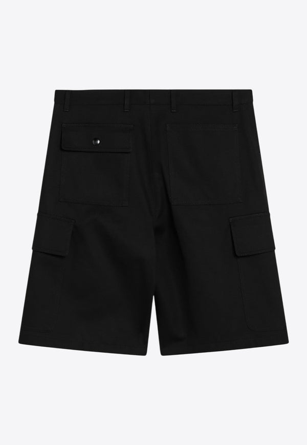 Prada Triangle Logo Bermuda Shorts Black SPH472OOO11BZ/Q_PRADA-F0002