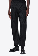 Prada Triangle Logo Cropped Pants Black SPH661WQ8/Q_PRADA-F0002