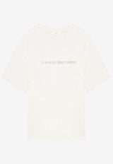 1989 Studio Lehman Brothers Print T-shirt SS24.05CO/O_1989-VW White