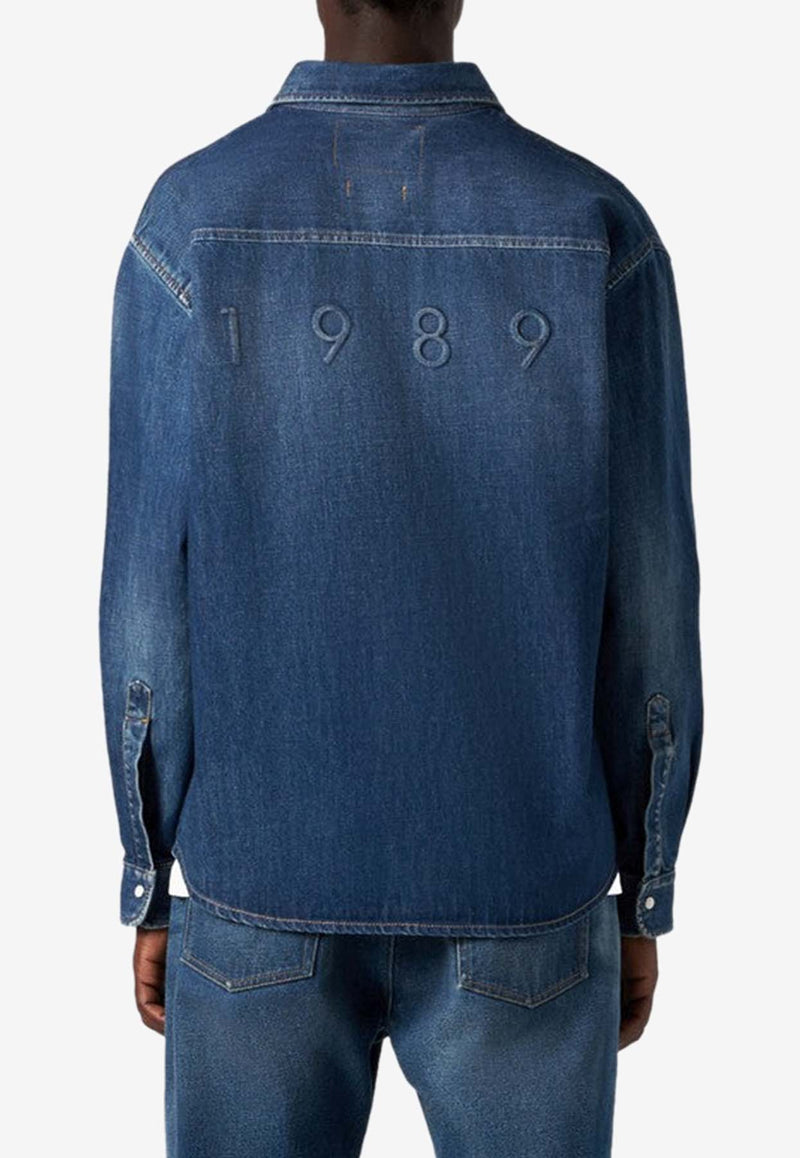 1989 Studio Long-Sleeved Denim Shirt SS24.27DE/O_1989-WA Blue