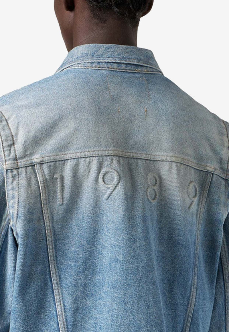 1989 Studio 50s Rodeo Denim Jacket SS24.28DE/O_1989-WS Blue