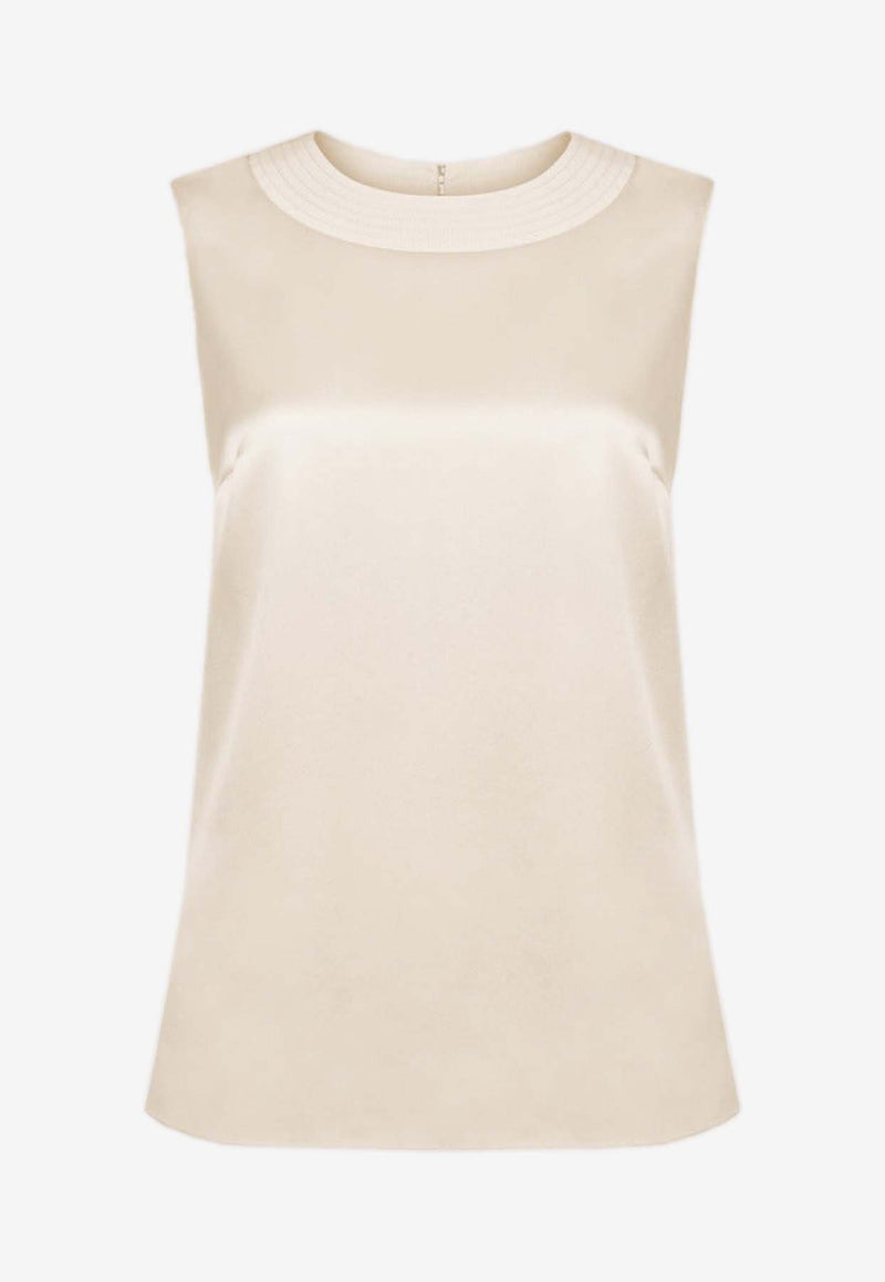 ROKSANDA Cora Silk Top Ivory SS24_B924A-2IVORY