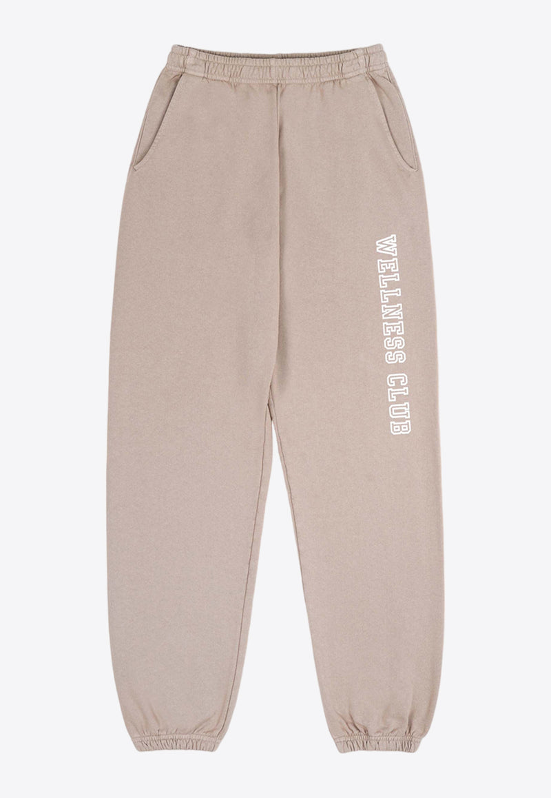 Sporty 
Rich Wellness Club Flocked Track Pants SWAW2323ELBEIGE