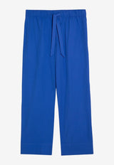 Tekla Elasticated Pajama Pants Blue SWP-RBCO/P_TEKLA-RB