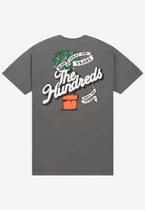 The Hundreds Rooted Slant Printed T-shirt Gray T24P101022- R00004GREY