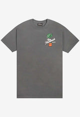 The Hundreds Rooted Slant Printed T-shirt Gray T24P101022- R00004GREY